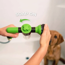 Load image into Gallery viewer, High-Pressure Sprayer Nozzle Hose Dog Shower Gun 3 Mode Adjustable Pet Wash Cleaning Bath Water Foam Soap Sprayer Dog Clean Tool
